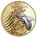 Cook Islands Issues 2014 Shades of Nature – Bees Coin