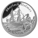 Tuvalu Issues 2014 Sherlock Holmes – Gloria Scott Dollar Coin
