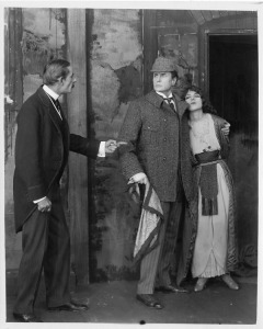 William Gillette in Sherlock Holmes