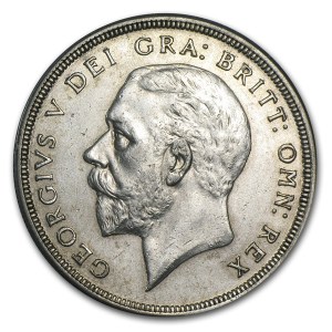 George V silver obverse