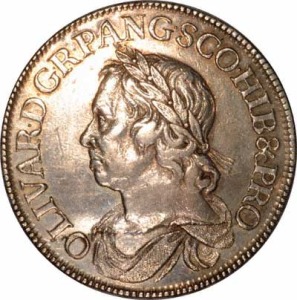 1658 Oliver Cromwell Crown