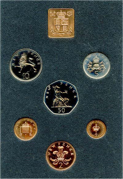 1971 British Decimal coinage