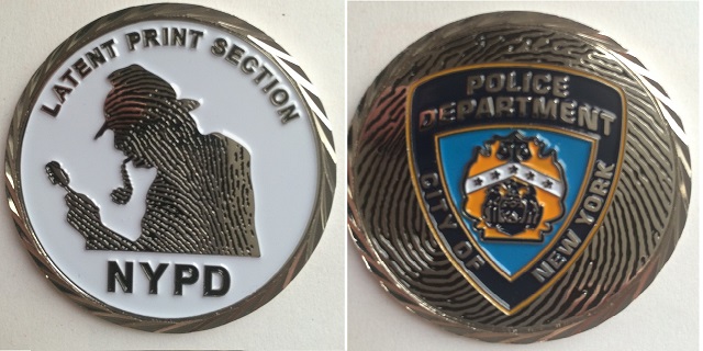 Sherlock Holmes Featured on NYPD Challenge Coin The Fourth