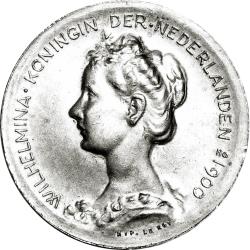 Wilhelmina Medal Obv
