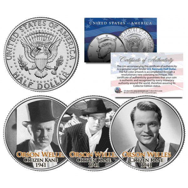 Citizen Kane half dollars