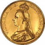 1887 Victoria Jubilee Gold Obv.