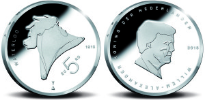 2015 Netherlands Waterloo 5 Euro
