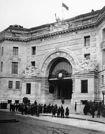 Waterloo Station circa 1922