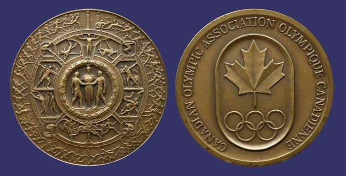 COC Shield of Athletics Medal