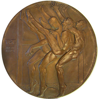 McKenzie's Three Punters Medal, photo by H. Joseph Levine