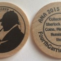 TFG Issues Wooden Nickel for 2015 ANA World’s Fair of Money