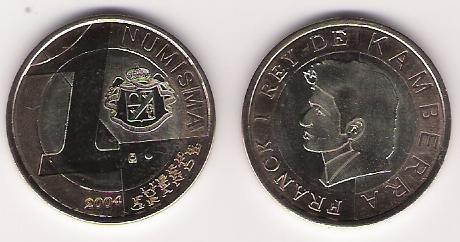 KAM205_-_Reino_de_Kamberra_1_Numisma_2004