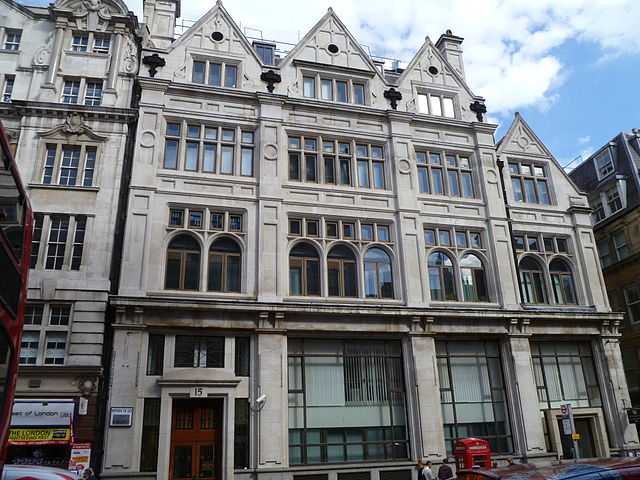 Former Cox & Co. Headquarters, 16-18 Charing Cross (Wikipedia - 2012)