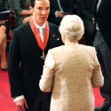 Benedict Cumberbatch honoured with CBE by Queen at Buckingham Palace