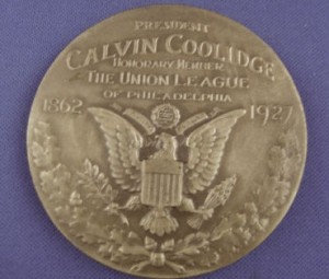 ULP Coolidge Medal REV