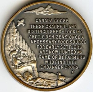 Longines Goose Medal REV