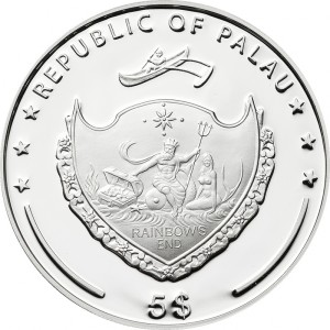 Palau Reverse $5