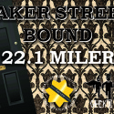 Virtual 22.1 Mile Baker Street Bound Run Issuing Medal