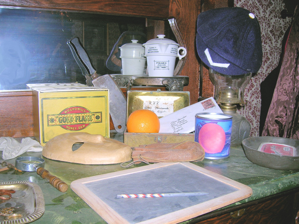 A sampling of items on top of the sideboard. ~ 221B in Reading