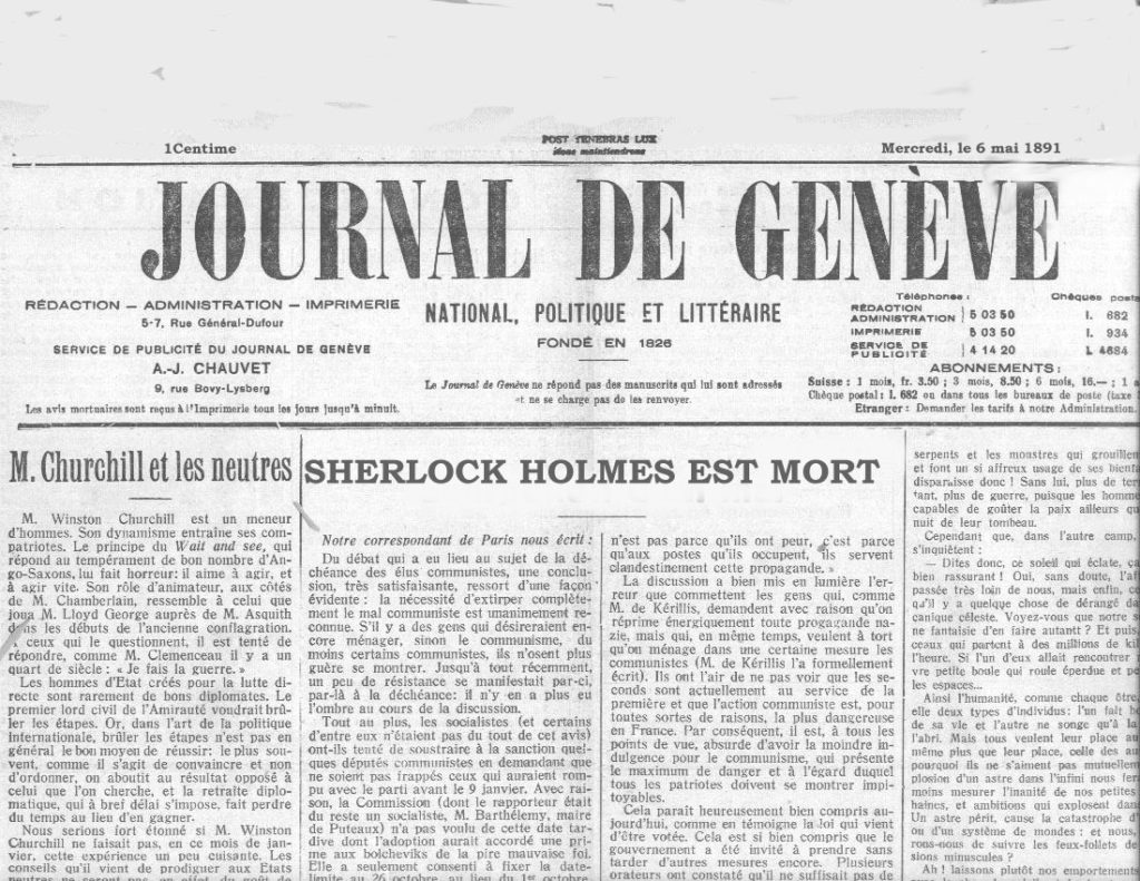 "As far as I know, there have been only three accounts in the public Press: that in the Journal de Genève upon May 6th, 1891 ..." ~ WTB FINA Evidence Box