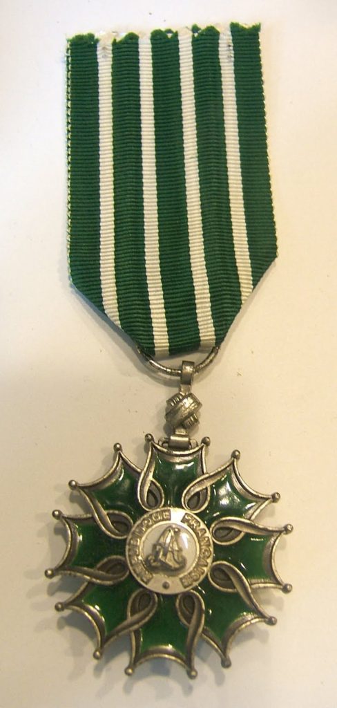 Chevalier of the Order of Arts and Letters