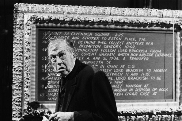 NBC MONDAY NIGHT AT THE MOVIES -- "Sherlock Holmes in New York" -- Pictured: John Huston as Professor Moriarty -- (Photo by: Bud Gray/NBC/NBCU Photo Bank via Getty Images)