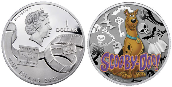 2013 Niue $1 Scooby Doo