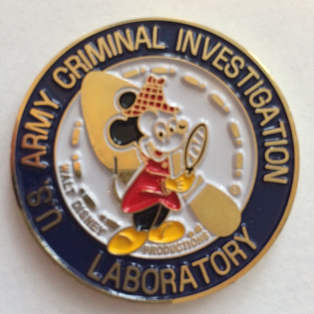 U.S. Army Criminal Investigation Laboratory Challenge Coin The