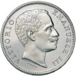 1901 5 Lira Coin of King Victor Emanuel III