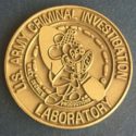 A Second U.S. Army Criminal Investigation Laboratory Challenge Coin