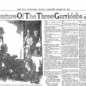 The Baltimore Sun Publishes The Three Garridebs on March 22, 1925
