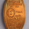 MD TAMS Issued Sherlockian Elongated Coin to Celebrate 10th Anniversary in 1989