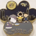 A NYPD Challenge Coin with Snoopy as Sherlock Hound