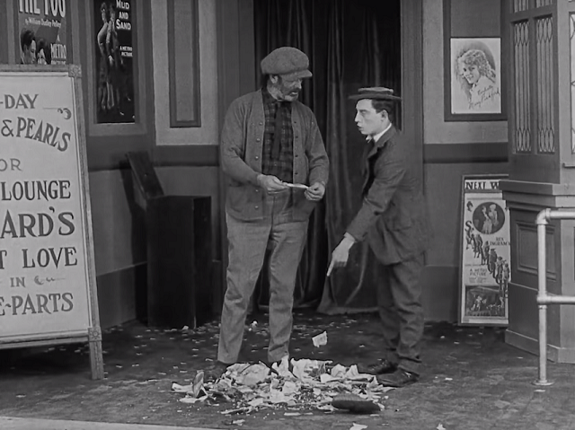 Buster Keaton Finds A Silver Certificate In Sherlock Jr The Fourth Garrideb Numismatics Of Sherlock Holmes