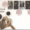 The 1993 Sherlock Holmes Stamps First Day Cover