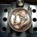 Javier Barahona Alvarez’s Holmes Portrait Engraving on a 1921 British Penny