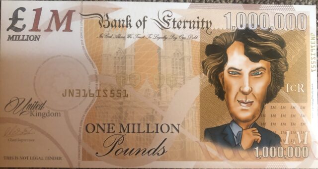 ONE(1) Celebrity Dollar Bill MADE OF MONEY Celebrities Cash Currency Bank  Note