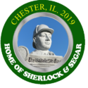 The 2019 Sherlock & Segar Statue Poker Chip